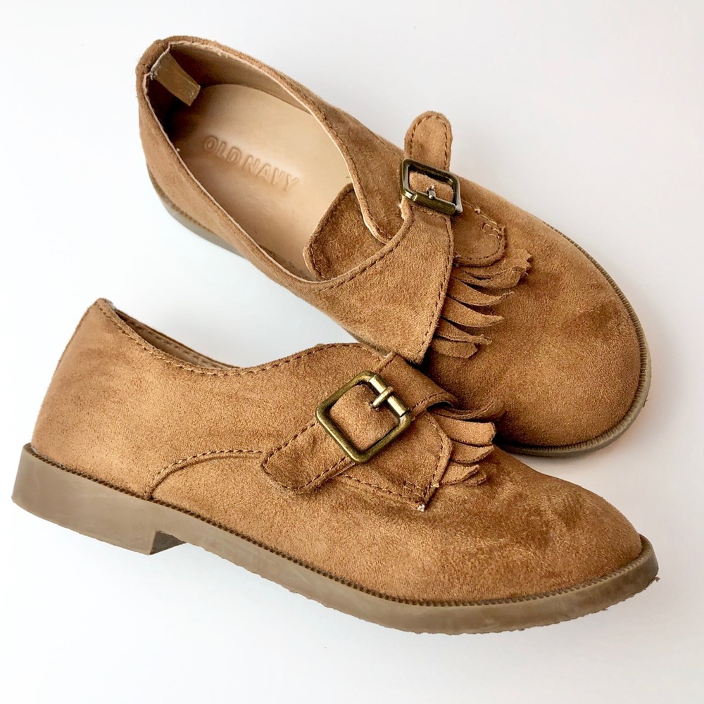 Toddler Girl Brown Dress Shoes With Buckle